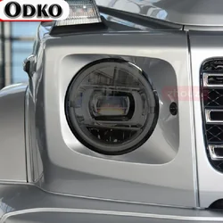 For Mercedes Benz G Class W463 2019 2020 2021 Car Headlight Tint Black Protective Film Taillight Transparent TPU Sticker AMG