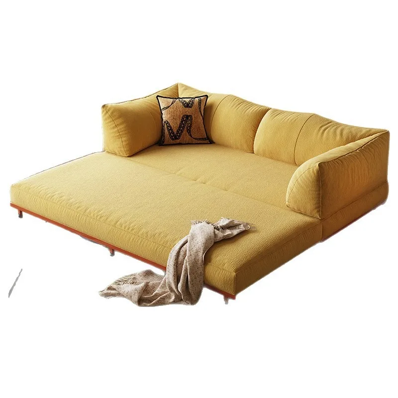 Croissant sofa bed 2026 new small apartment folding integrated dual-purpose module tatami sofa bed