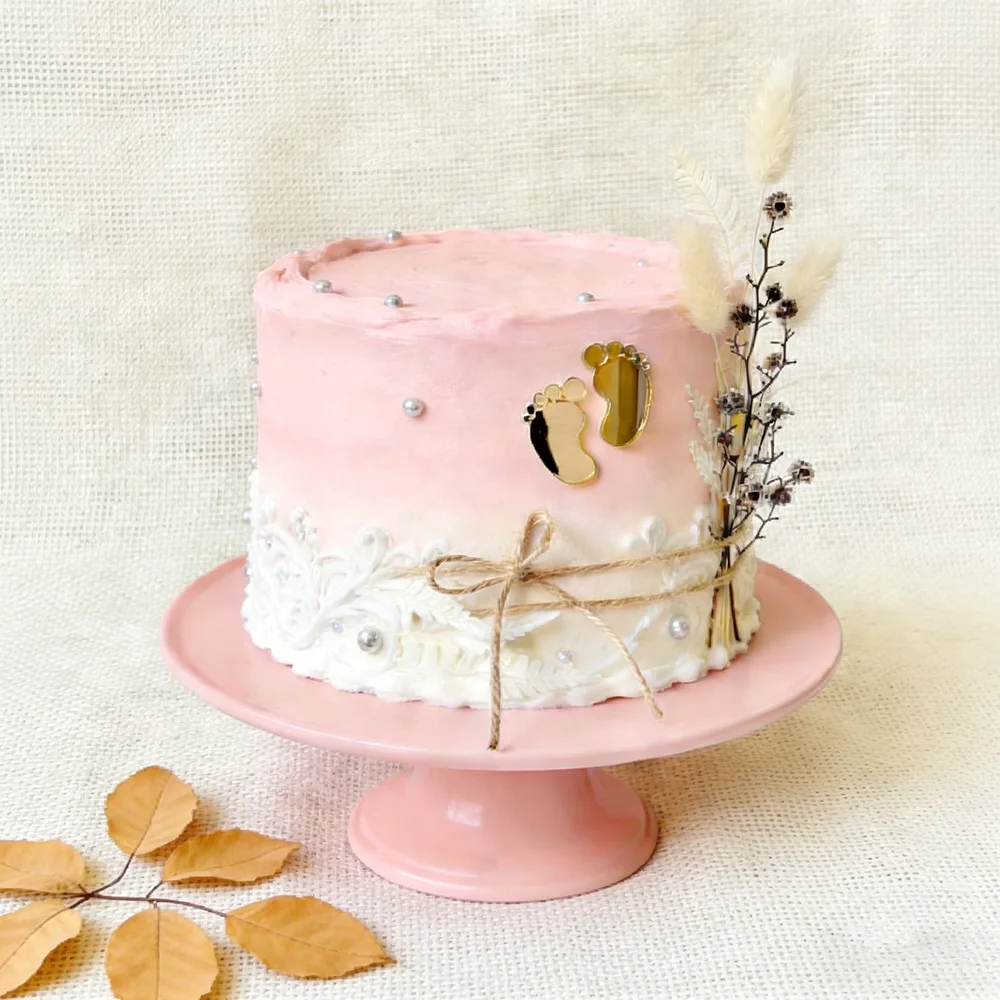 Oh Baby, trendige Cupcake-Topper mit Babyfüßen für Babyparty, Geschlechtsoffenbarung, Dekoartikel für den ersten Geburtstag eines kleinen Jungen oder einer kleinen Mädchen