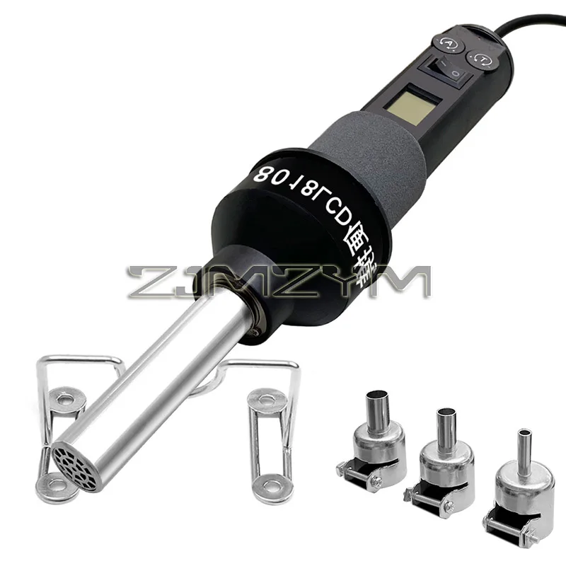 Lcd Digital Heat Hot Air Gun Estação Desoldering Estação de Solda Temperatura Ajustável 8018 110v 220v