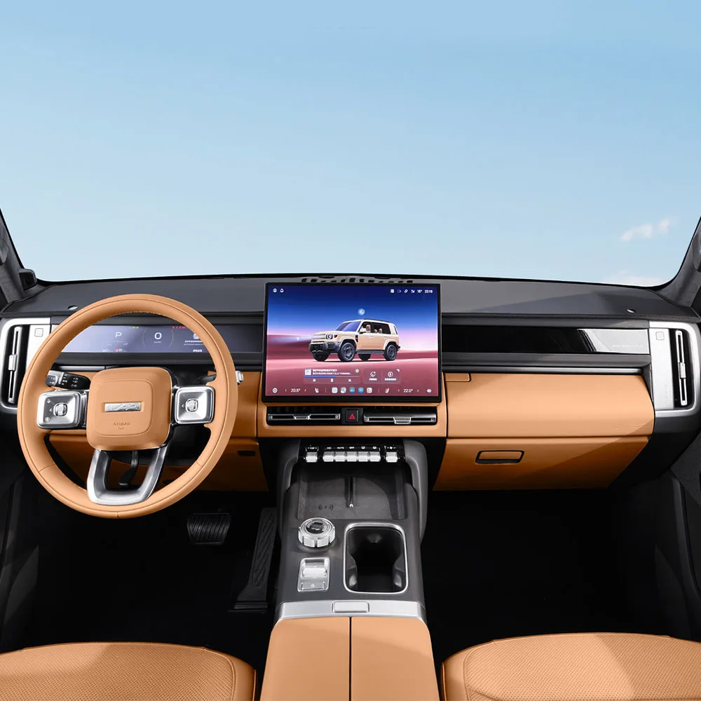 

Накладка на центральную консоль для блокировки света, автомобильные модификационные детали для Chery iCAR V27, кожаная накладка с антибликовым и солнцезащитным эффектом