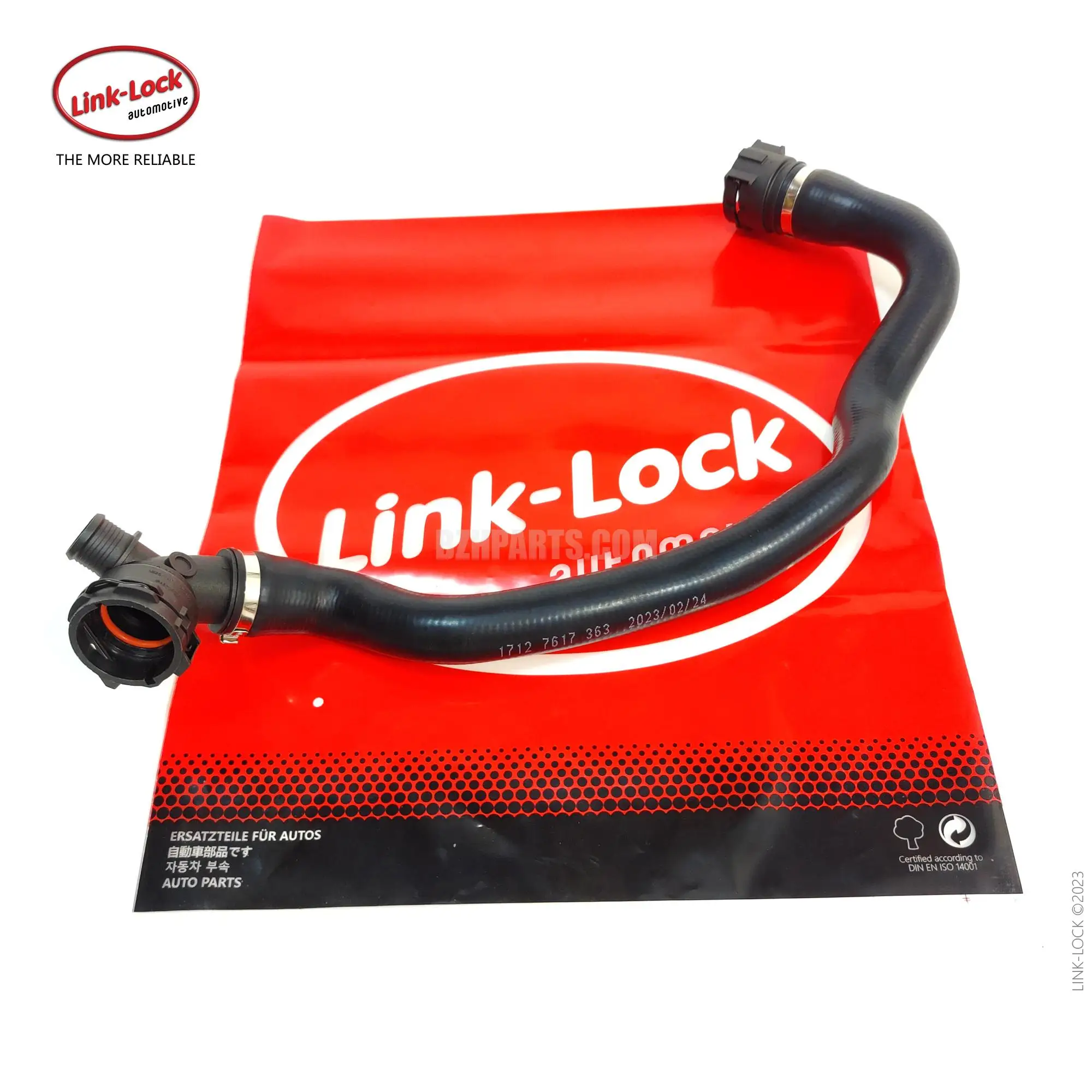 LINK-LOCK Coolant Pipe Water Tank Water Supply Pipe 17127617363 for BMW B38 b48 1 Series X1 x2 mini F56 f48 F60 f49