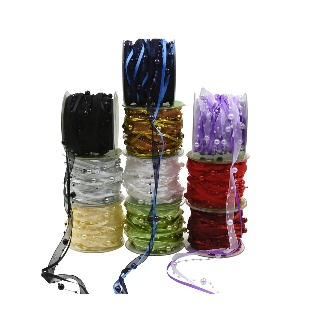 

Decoration Wedding Decorative Belt Ribbon for Bouquet Decorate Band Red Floral Embroidered Lace Trim Balloon Bride
