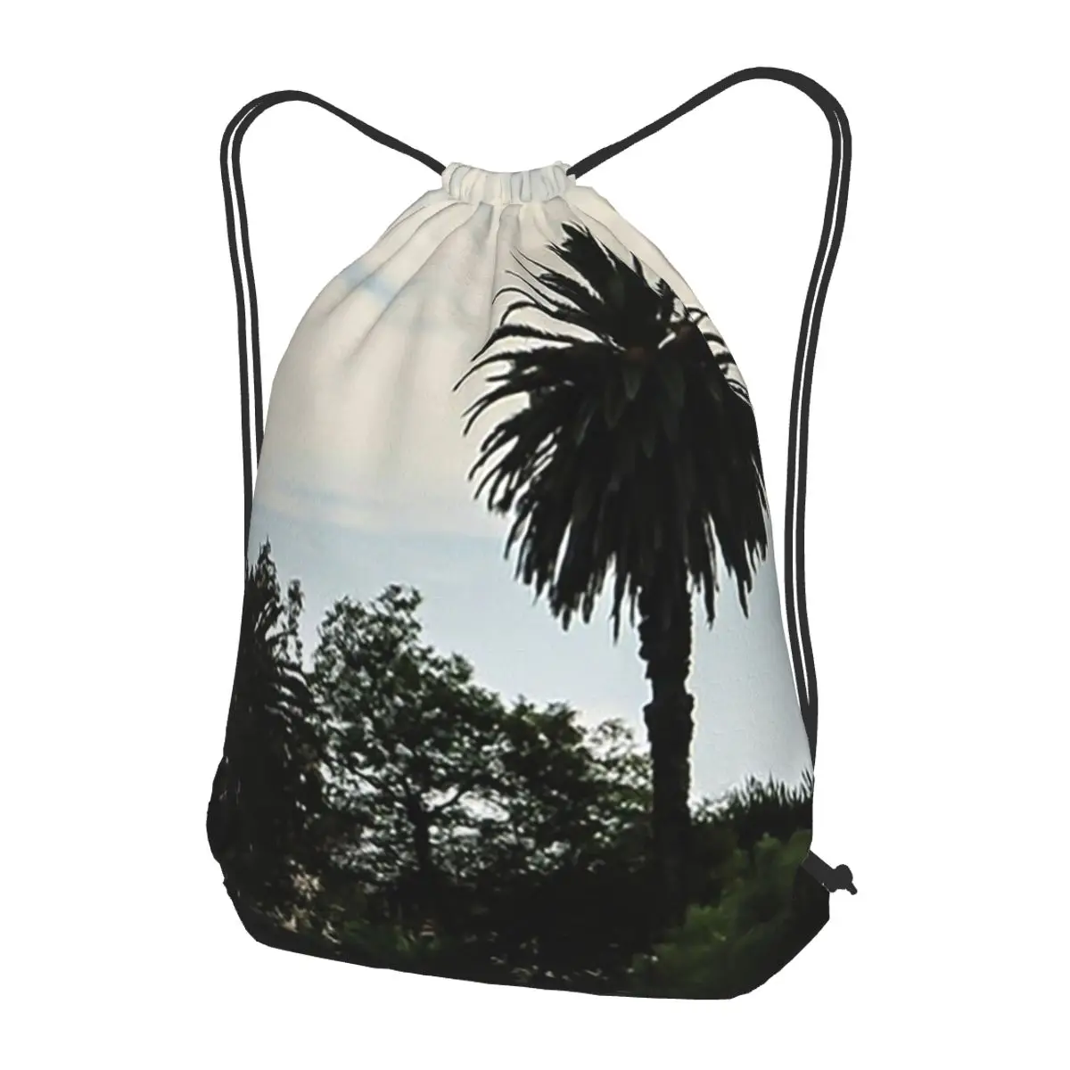 San Diego Landscape Backpacks Multi-function Drawstring Bundle Pocket Sports Bag Book Bags for Man Woman School