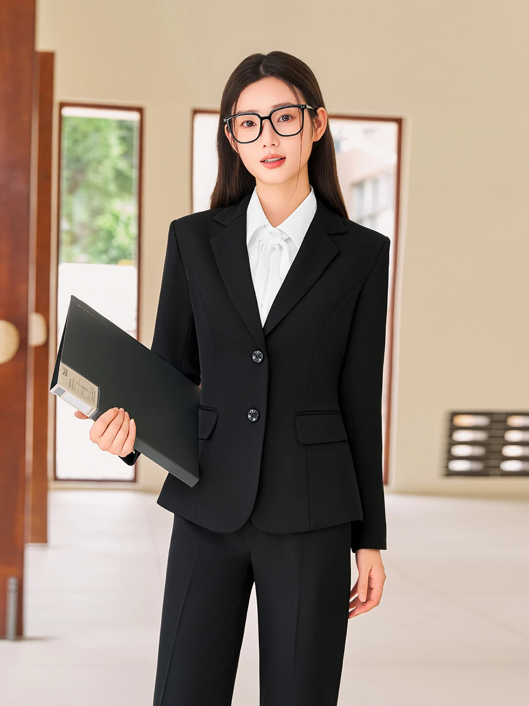Women's Professional Suit Jacket Interview Outfit Career Public Servant High-End Workwear Elegant Office Uniform