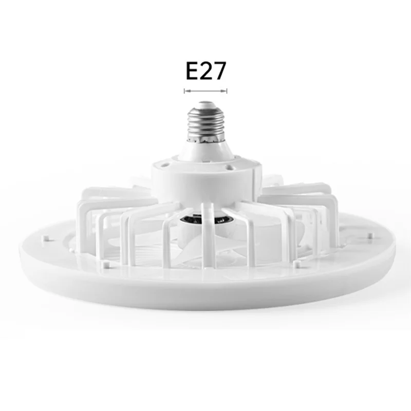 ABHI-Ceiling Fan Ceiling Fans With Light And Remote E27 Enclosed Ceiling Fans With Light For Adult Kids Living Room Bedroom