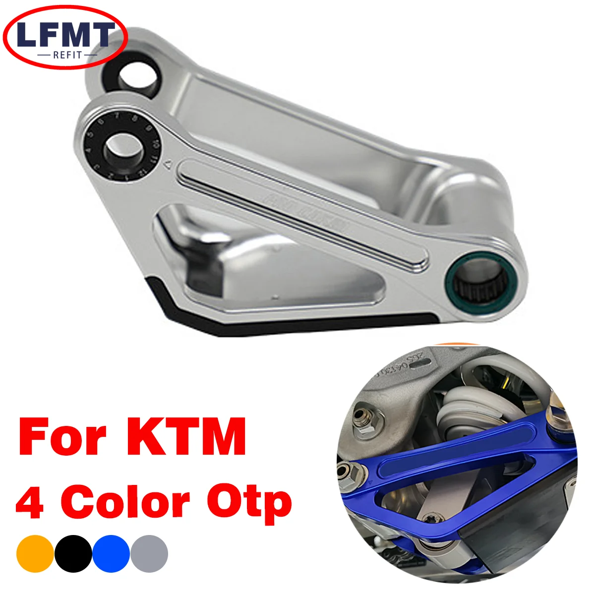 

Motorcycle Rear Lowering Kit Lower Link Adjustable For KTM SX SXF XC XCF 125-450 2011-2021 For HUSQVARNA FC TC FE TE 2016-2021