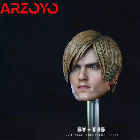 BY-ART BY-T15 Model głowy oficera policyjnego w skali 1/6, pasuje do figurek akcji 12-calowych, lalki, zabawki