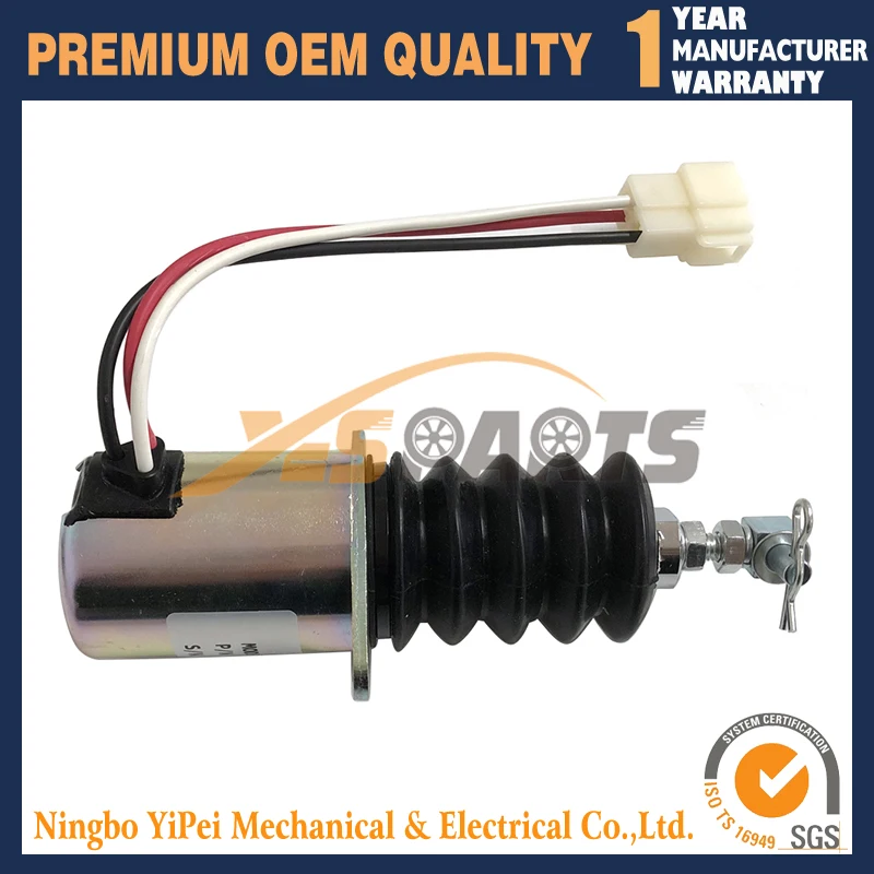 

24V P610-C1V24 Pull Solenoid For Trombetta Yanmar