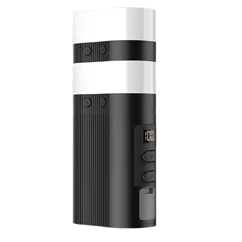 A20F-2-In-1 Magnetic Camping Light & Power Bank - 6000Mah, RGB Modes, LED Lantern With Display For Outdoor Activities