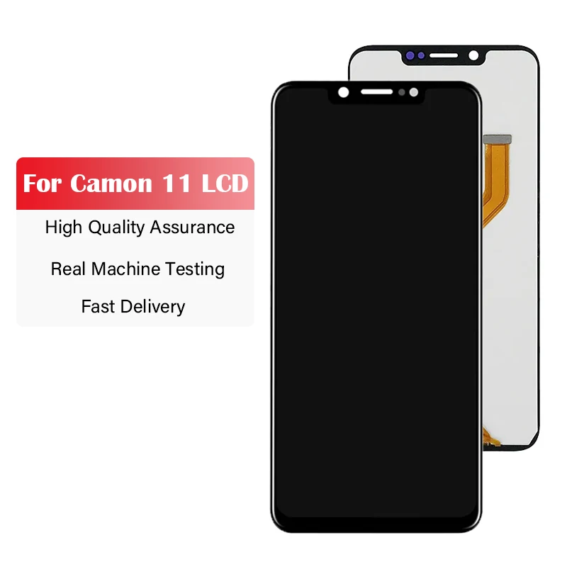 6.20 inches for Tecno Camon 11 LCD Display CF7 Touch Screen Digitizer Assembly Replacement Parts For Tecno Camon 11 Pro CF8 LCD