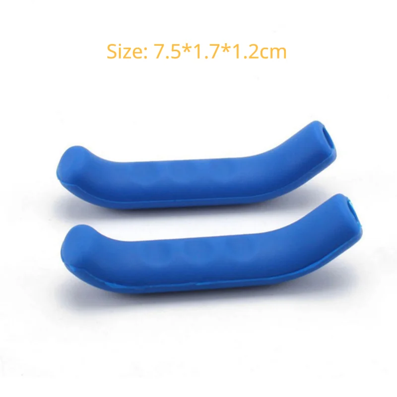 1 Pairs Soft TPR Brake Lever Cover for Bicycle Brake Handle Protector Case Universal Bike Brake Lever Cover Sleeve 7.5*1.7*1.2cm