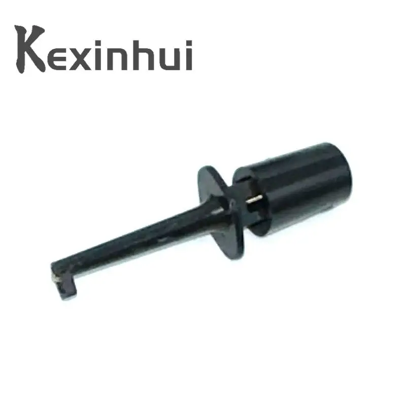 10 шт Мини один тест крюк клип тест зонд для электронного теста IC захват маленький размер круглый крокодил Клип крюк Тест Зажим