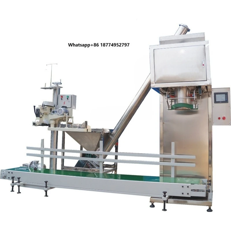 Servo Precision Filler Granular Fertilizer Filling and Bagging Machine
