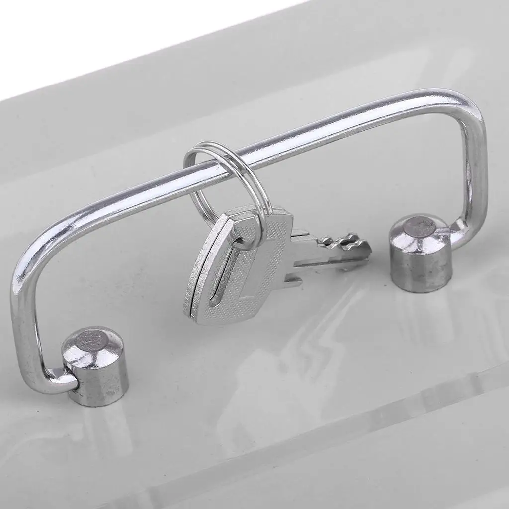 Portable Cash Money Box with Security Lock Sturdy Metal Case Money Tray for Market Stall