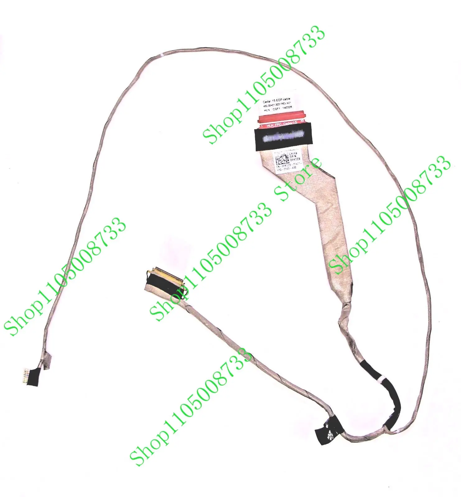 

DB LCD Cable For Dell Inspiron 15 3000 3542 3541 3549 3546 0FKGC9 450.00H01.0021 450.00H01.0001 Display Video Screen Data Flex
