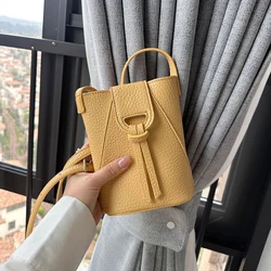 Women's Small Crossbody Bags Solid Color PU Leather Female Cell Phone Flap Bag Ladies Purse Card Clutches Wallet Messenger Bags