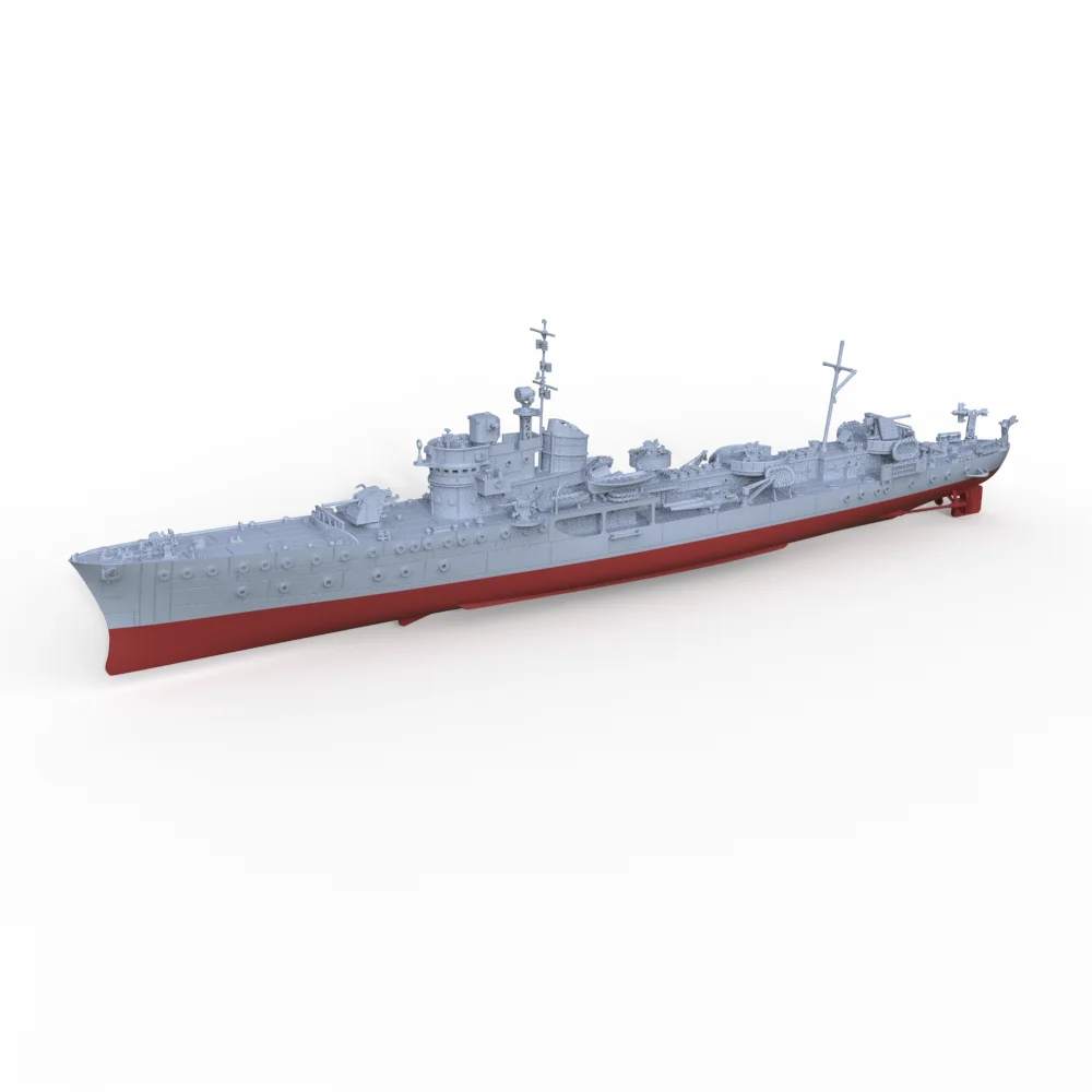 SSMODEL SSC621-A 1/350 1/700 ミリタリーモデルキットイタリアシクロン級ジブリ魚雷艇フルハルミニチュア静的モデル