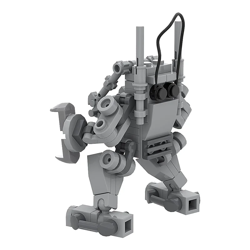 

MOC-163877 Мини-экзокостюм, робот, строительные блоки, миниатюрная броня, фигурка, модель, кирпичи, Коллекционная игрушка для детей и взрослых, Рождественский подарок