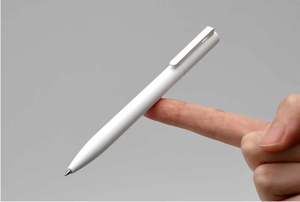 Bolígrafo Xiaomi Original para escribir, luz suave Mijia, presione el núcleo, repuesto de repuesto, bolígrafo de 0,5mm para negocios, azul, rojo y negro