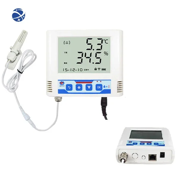 

YUNYI LCD screen display wifi humidity and temperature sensor data logger wi-fi temperature and humidity sensor