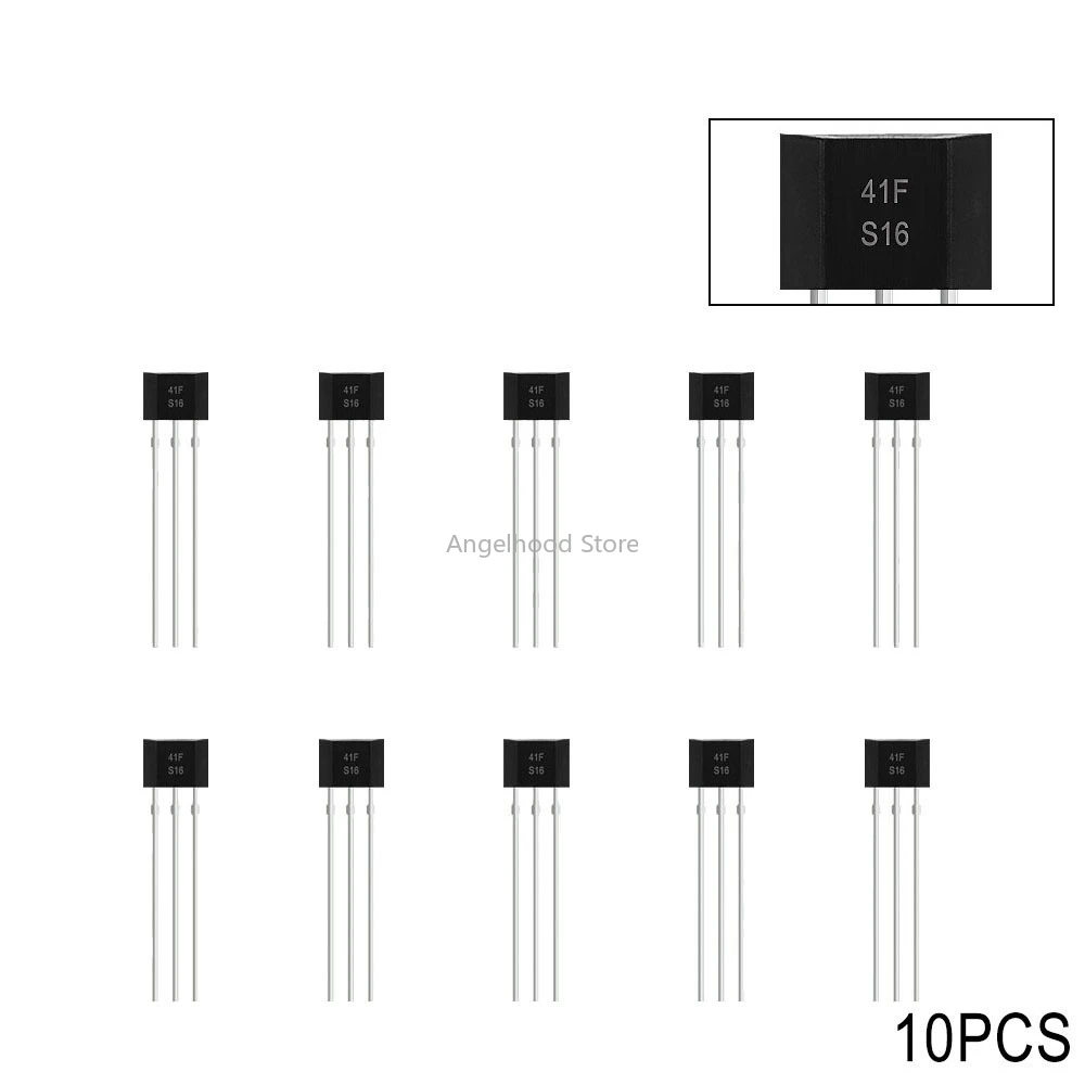 

10 шт. 41F биполярный датчик Холла для электрического скутера, универсальный моторный датчик Холла, сменные аксессуары для электрического скутера
