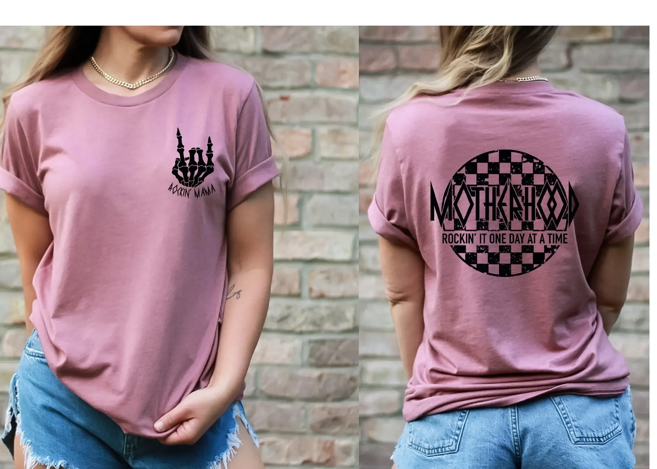 Motherhood Some Days I Rock It Rocks Me Either Way We re Rockin Mom T Shirt Life Mothers Day For