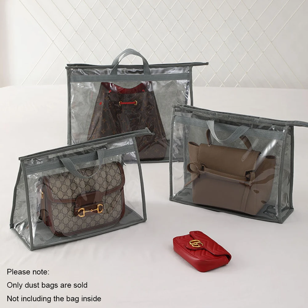 S/M/L/XL/XXL Dust prevention/Waterproof/Moisture-proof transparent storage bag tote bag