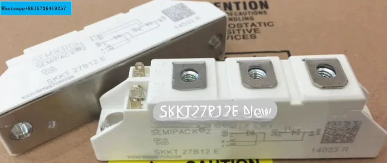 

SKKT42B12E SKKT42B14E SKKT42B16E SKKT27B12E SKKT27B14E SKKT27B16E FREE SHIPPING NEW AND ORIGINAL MODULE