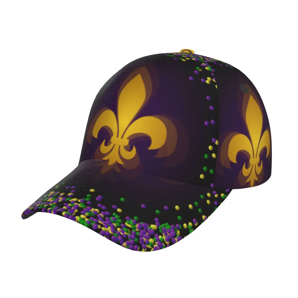 

Mardi Gras Baseball Cap Fishing Caps Outdoor Hunting Hiking Hat