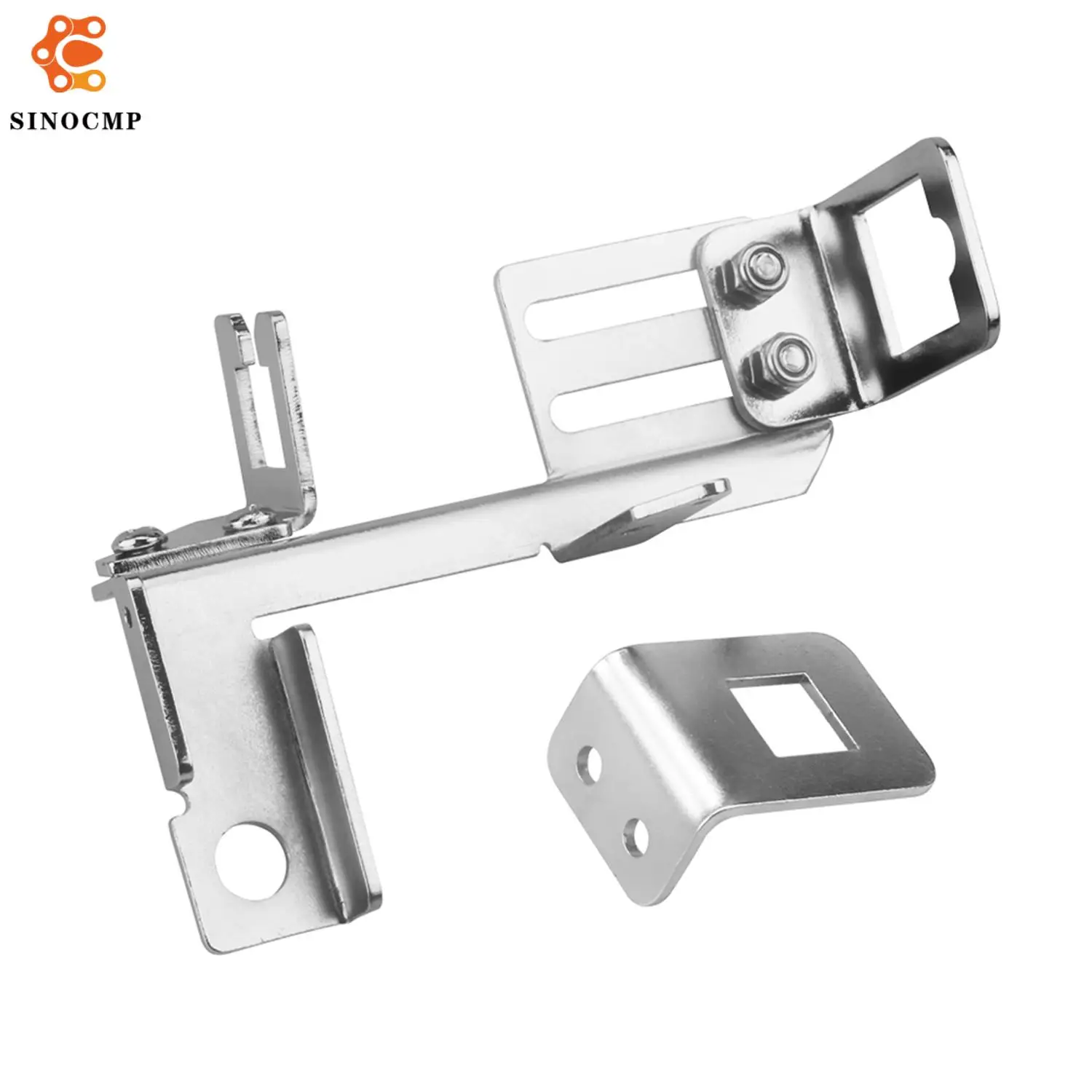 

1Set Chrome Throttle Cable Kickdown Bracket For SBC BBC Holley Kick Down Interior Mounts Holder Universal Cars Accessories