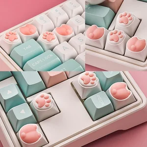 Capas de caricatura suaves y lindas 3D Reemplazo para cherry MX Teclas de teclado de teclado mecánico de juegos Anime 8 mejores ventas mi melodía keycap - №8