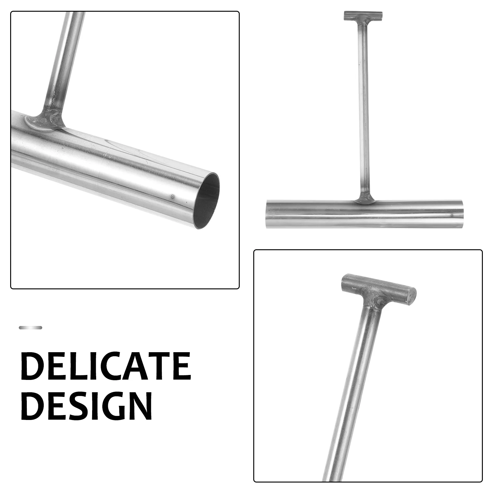 T Form Schacht Haken Edelstahl Pull Heber Werkzeug Ablauf Rost Roll-Up Tür Haken Material Handhabung Werkzeuge Hebe Schlinge