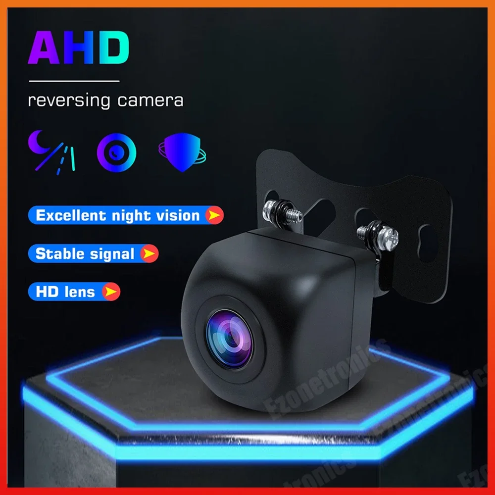 Universal AHD Car Rear View Camera HD Reverse Parking Video Monitor Waterproof Backup Night Vision Lens 6M Cable for Car Radio