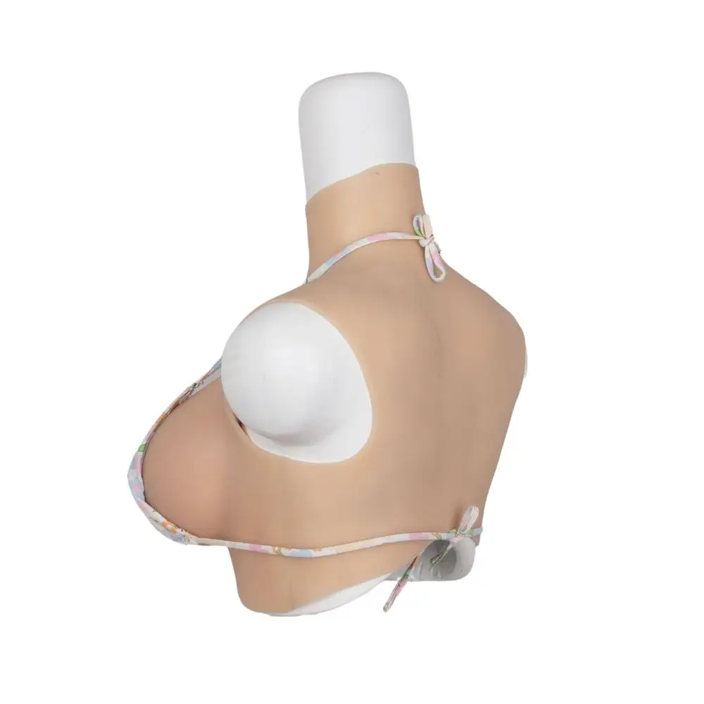 تحديث ثدي مزيف من السيليكون عالي المرونة من C إلى G Cup سيليكون سائل أو قطن مطاطي مملوء بـ 3 ألوان للحفلات التنكرية