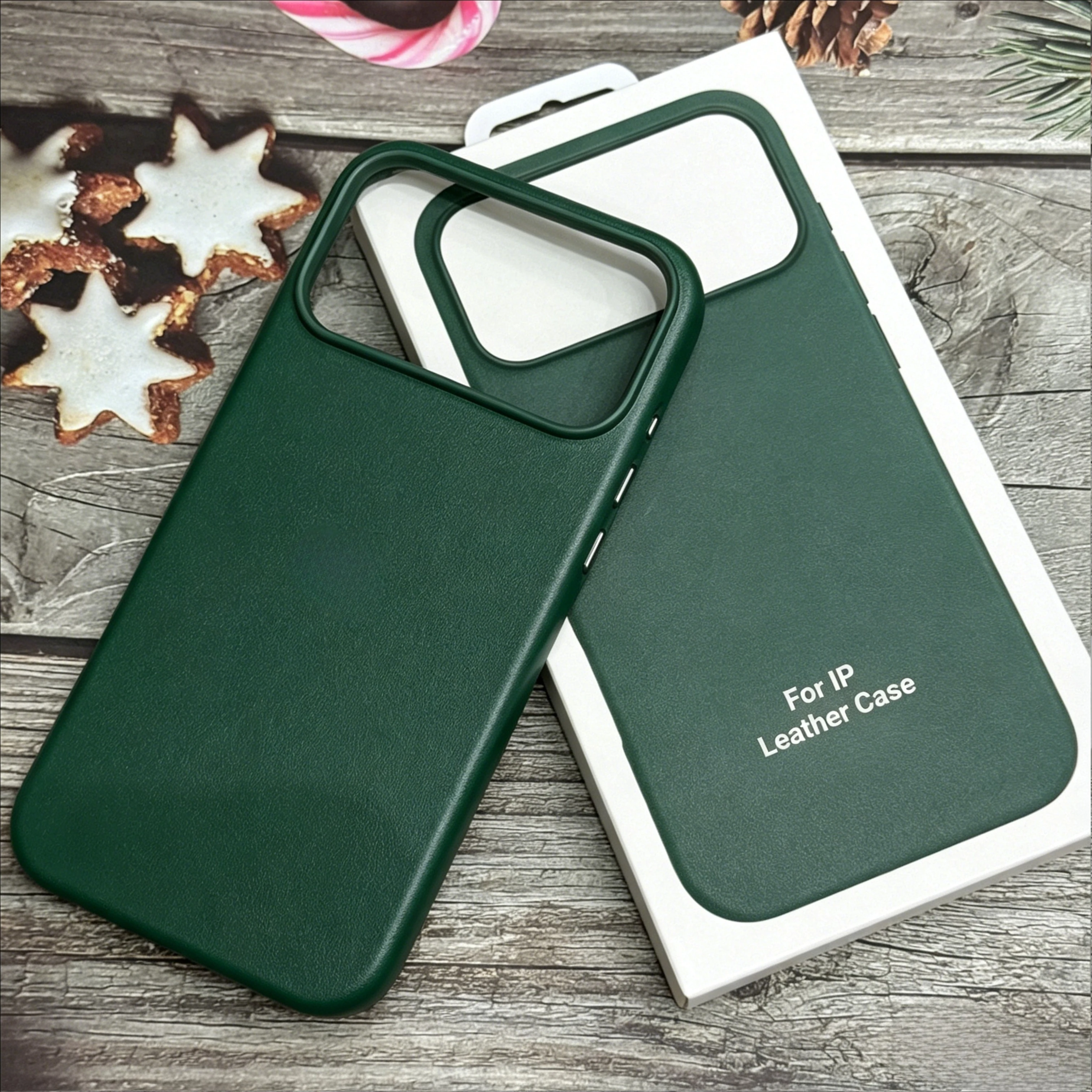 1:1 Original Lederhülle für MagSafe Wireless Charging Case für iPhone 17 Pro Max 16 15 14 Pro Max mit Animation Pop-Up Anti-Drop Schutzhülle