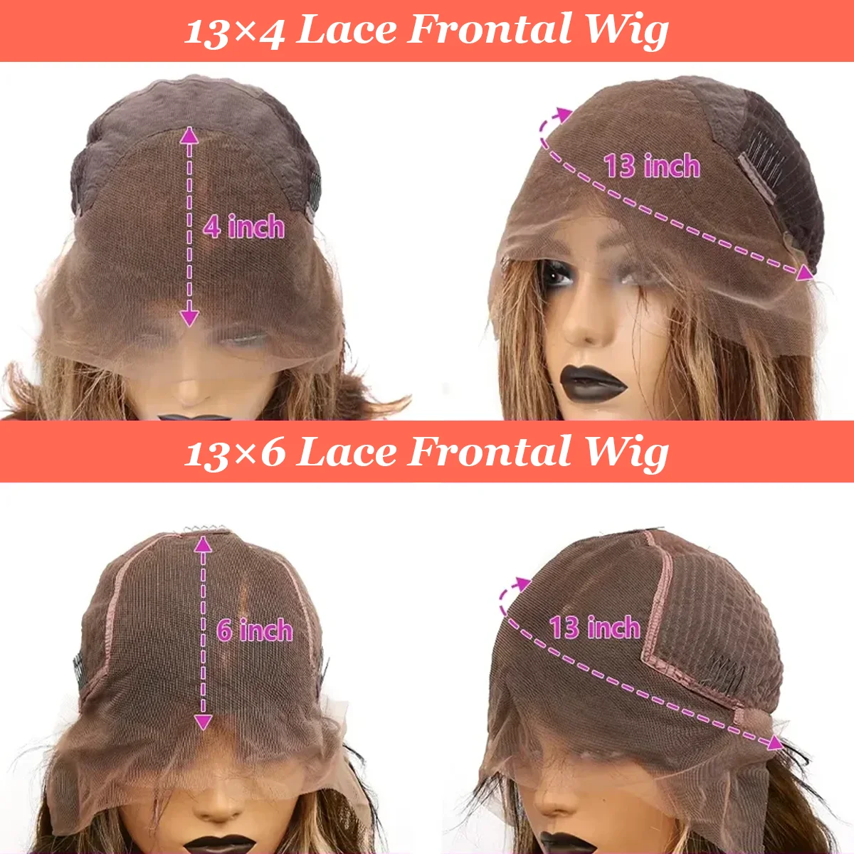 36 дюймов P4/27 Highlight 220% Плотность Объемная волна 13x4 13x6 HD Прозрачный парик фронтальной части шнурка Бразильские парики из человеческих волос для женщин