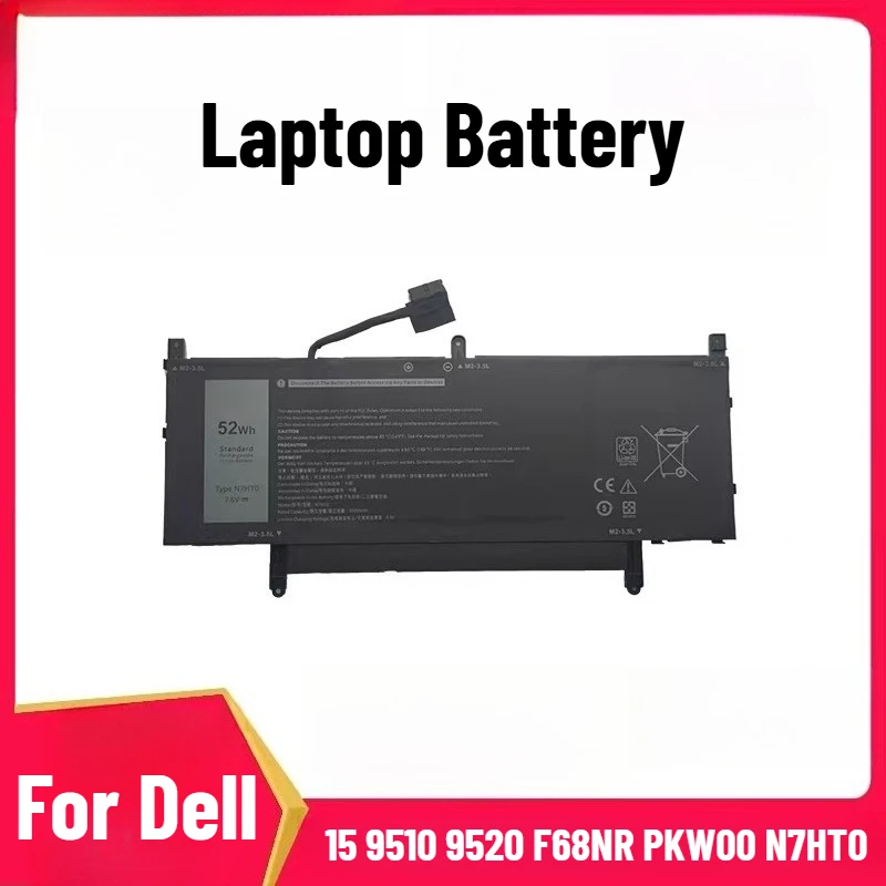 

Brand New Laptop Battery for Dell Latitude 15 9510 9520 F68NR PKW00 N7HT0