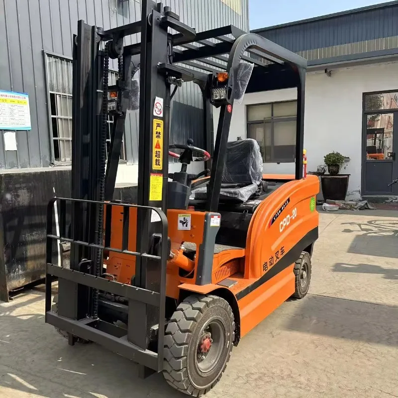 Customized 1t 2ton 3ton Lithium Battery Electric Forklift Two-Stage Mast Side Shifter For Airport Cargo Forklift diesel