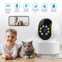 1080P Wifi indoor Smart Security Baby Monitor IP Network Two Way Audio PTZ CCTV Camera V380 Pro