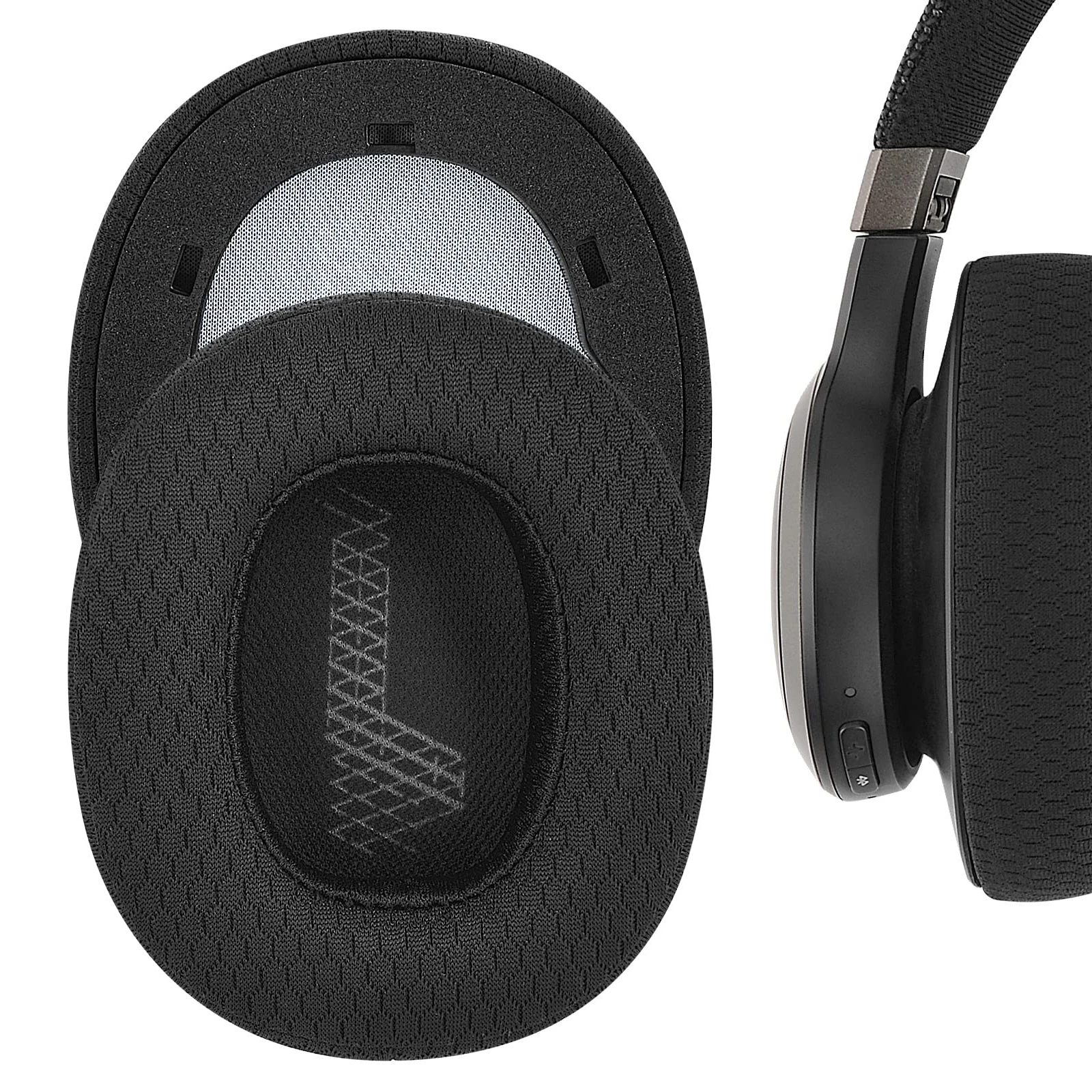 Cuscinetti di ricambio cuscinetti per auricolari per JBL Lifestyle E65BTNC Live 650BTNC Tune 660BTNC Duet NC cuffie con cancellazione del rumore