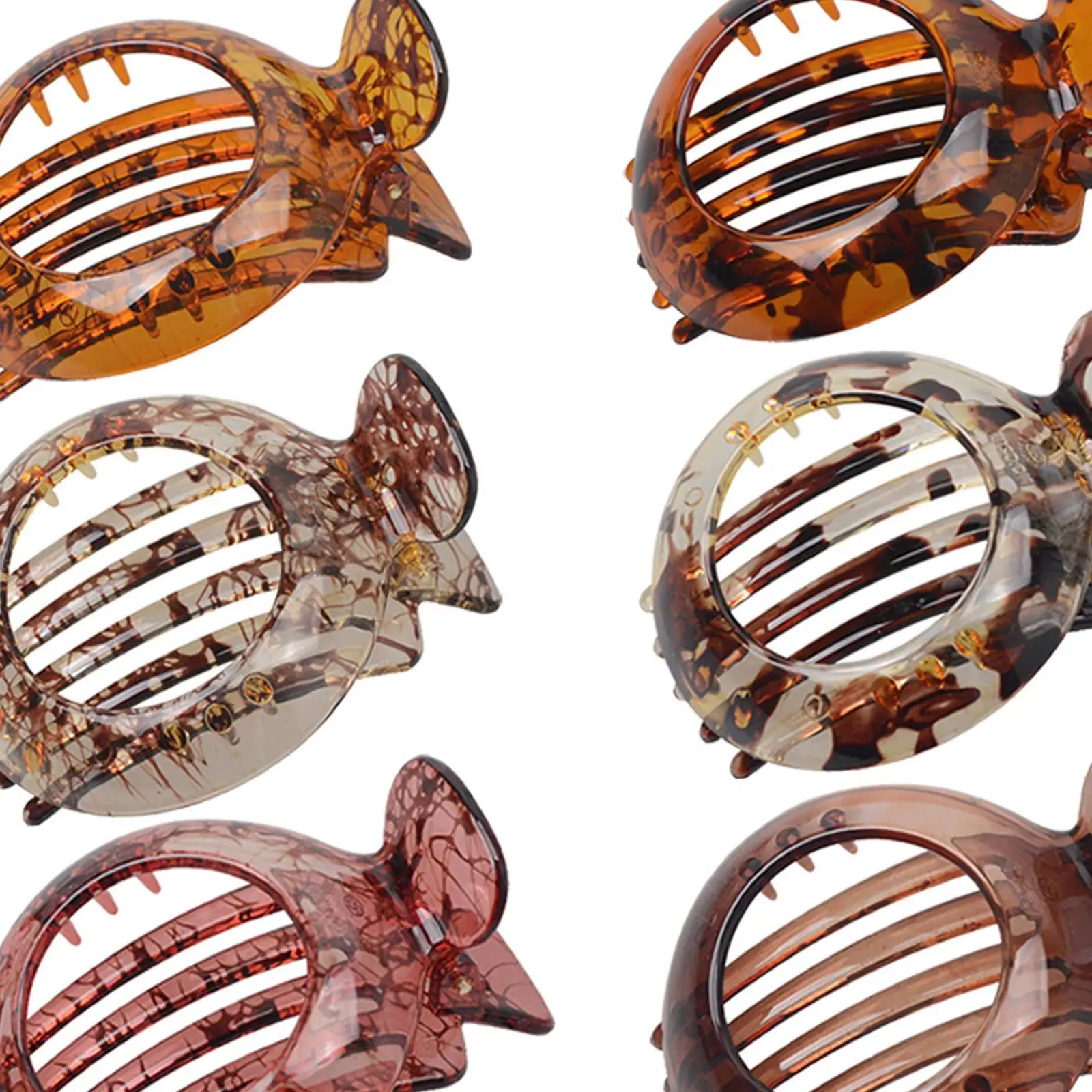 6x مشبك شعر مسطح مقاطع الشعر المشابك قبضة قوية دبابيس الشعر دبوس الشعر اكسسوارات للشعر للاحتفالات اليومية السيدات الفتيات الطرف