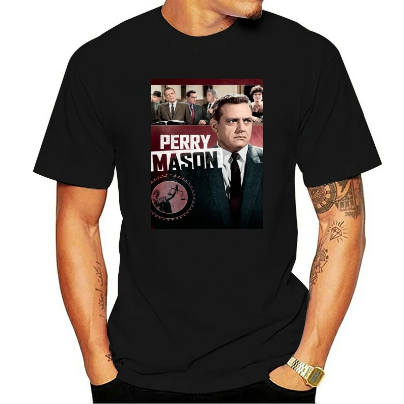 

Perry Mason Retro 50S Tv Show T Shirt Gift Tee for Men Women