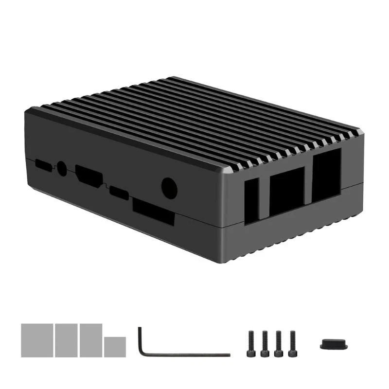 Aluminum Case Metal Protective Enclosure Passive Shell N507 For 5/5B Development Board Protective Accessories