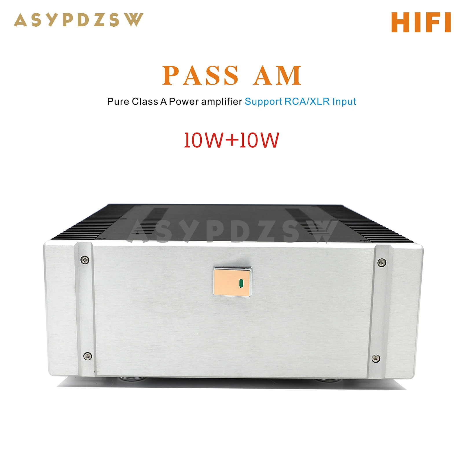 HIFI PASS AM Pure Class A Power amplifier 10W+10W Support XLR/RCA Input