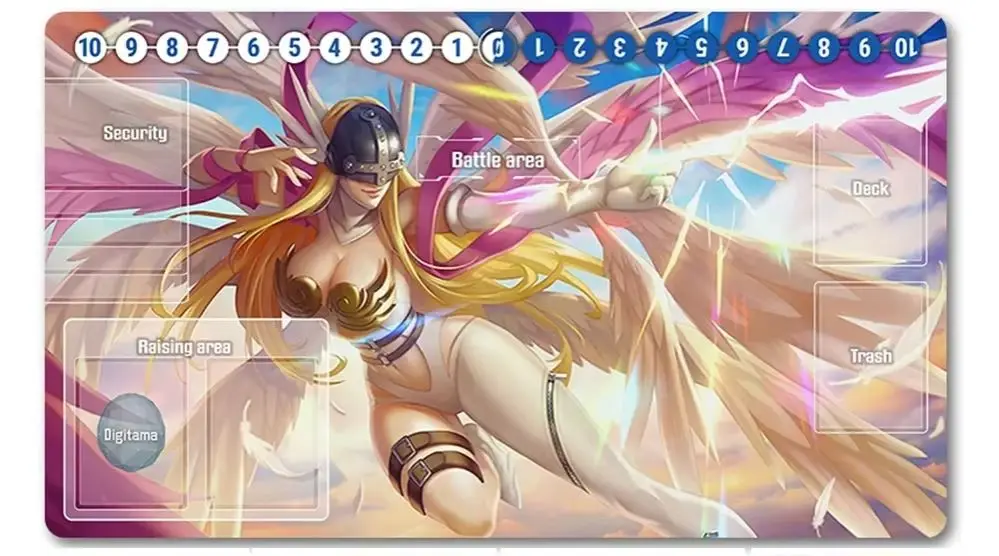 

Настольная игра Digimon Playmat, размер 60X35 см, игровые коврики, совместимые с DTCG