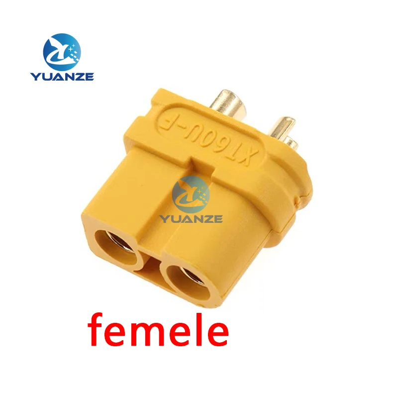 5pcs Amass XT60U XT60 Upgrade Plug Connector with 3.5mm Gold Plated Banana Plug For Rc Drone Car Boat female male XT60U-M/F