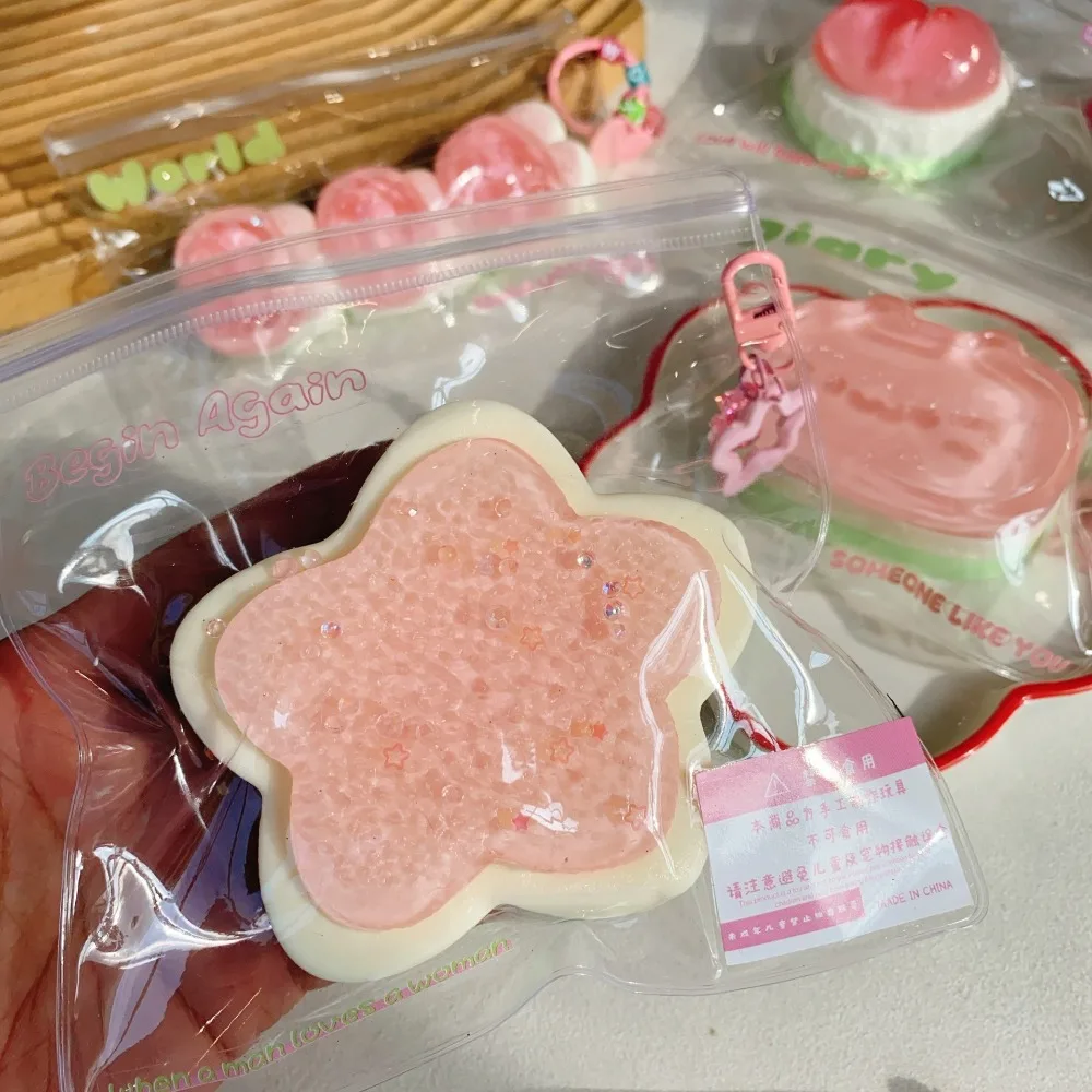 

Креативная игрушка-антистресс «Звезды»: имитация арбуза, суперэластичная, нелипкая, очень мягкая, медленно восстанавливающая форму