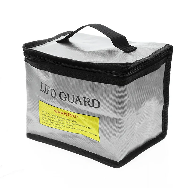 LiPo Battery Explosion-Proof & Flame Retardant Bag, Safety Bag, Portable Charging Bag, Handbag, 3D Fireproof Bag