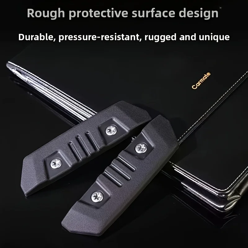 Two reinforced bumper strips designed specifically for off-road vehicles, door edge protection stickers